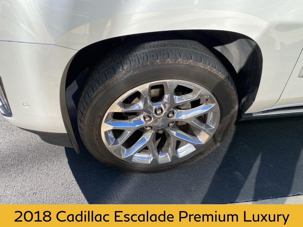 used 2018 Cadillac Escalade car, priced at $35,500