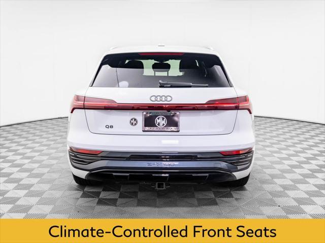 used 2024 Audi Q8 e-tron car, priced at $52,308
