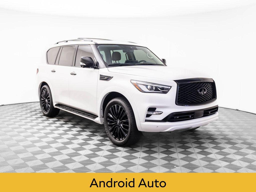 used 2022 INFINITI QX80 car, priced at $47,500
