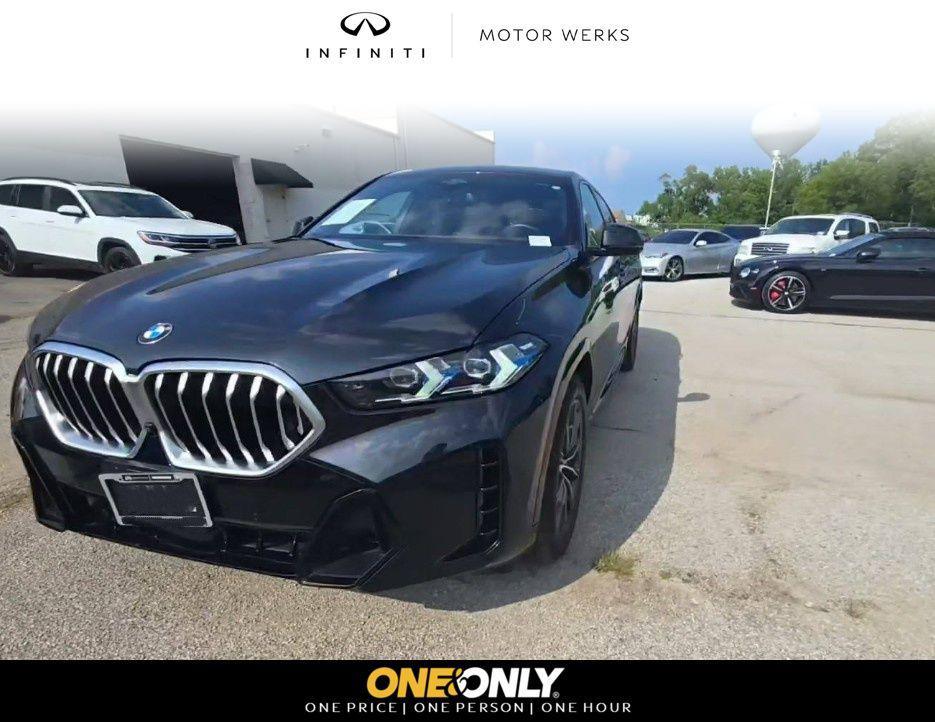 used 2024 BMW X6 car, priced at $69,900