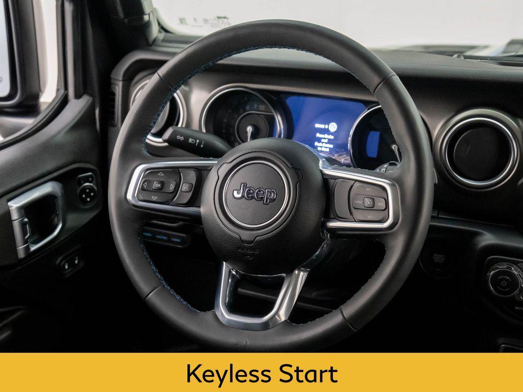 used 2023 Jeep Wrangler 4xe car, priced at $33,500