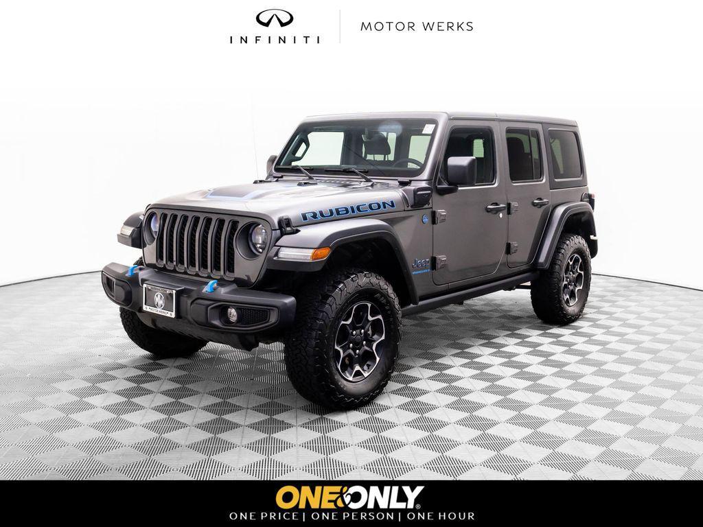 used 2023 Jeep Wrangler 4xe car, priced at $35,500