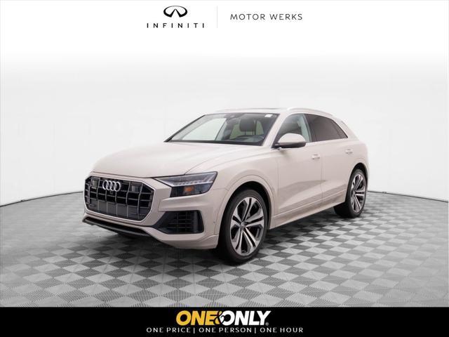 used 2020 Audi Q8 car, priced at $43,900