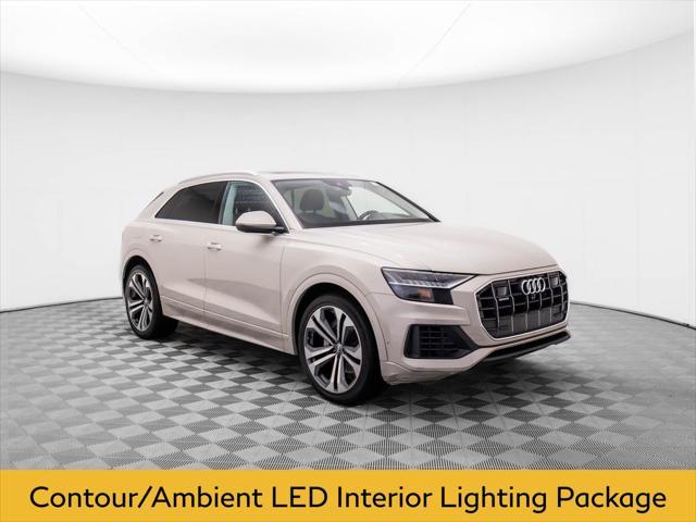 used 2020 Audi Q8 car, priced at $41,500
