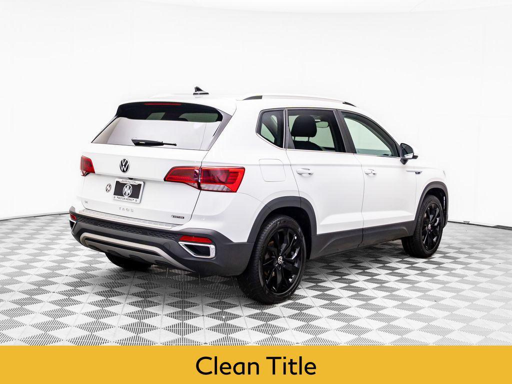 used 2023 Volkswagen Taos car, priced at $21,000