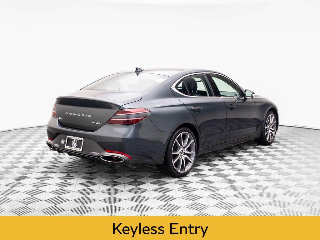 used 2023 Genesis G70 car, priced at $36,700