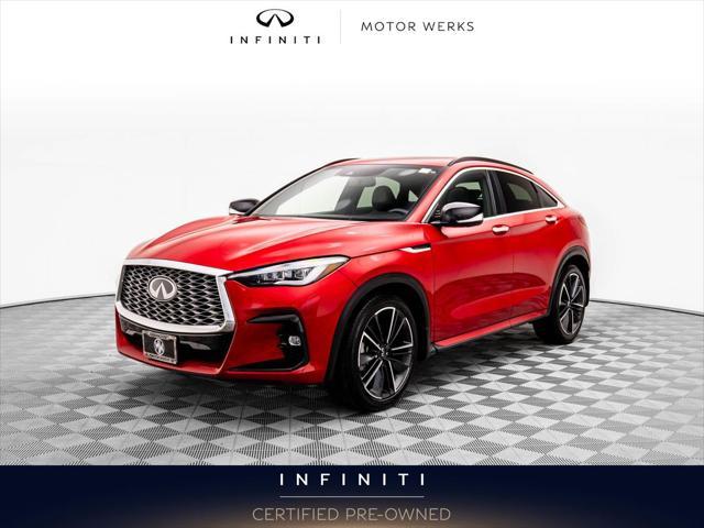 used 2022 INFINITI QX55 car, priced at $34,400