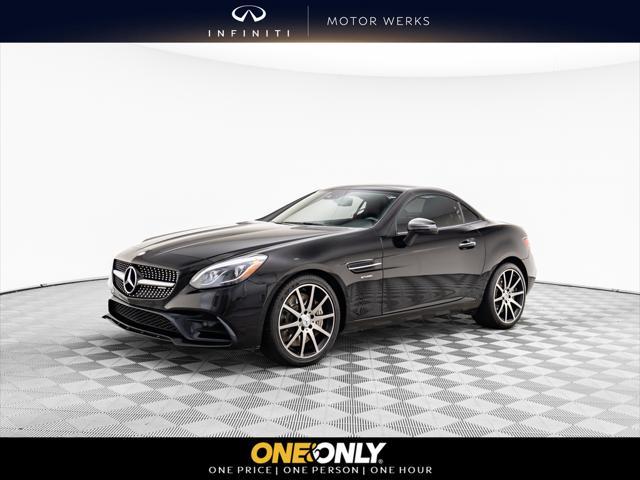 used 2017 Mercedes-Benz AMG SLC 43 car, priced at $29,500