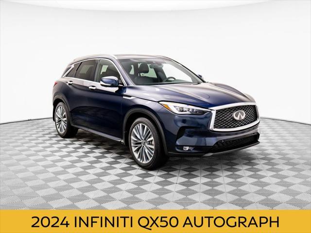 used 2024 INFINITI QX50 car, priced at $48,645