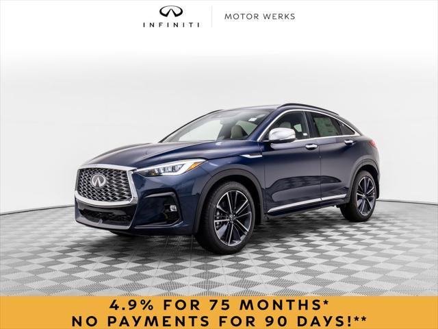 new 2025 INFINITI QX55 car, priced at $51,082