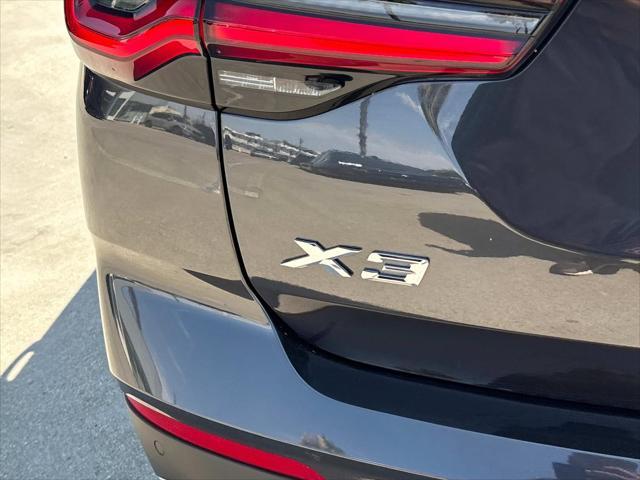 used 2024 BMW X3 car, priced at $41,845