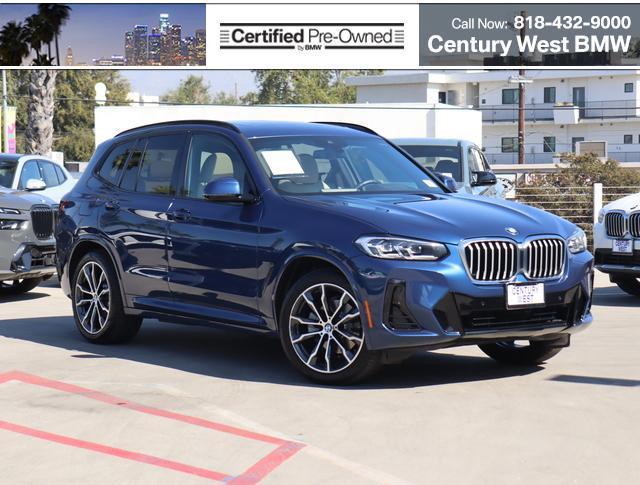 used 2022 BMW X3 car, priced at $38,880