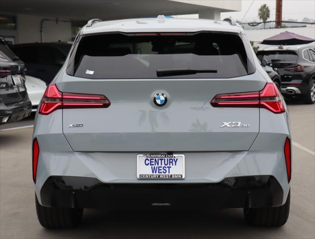 new 2025 BMW X3 car, priced at $56,925