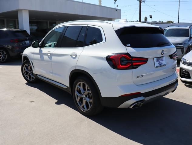 used 2022 BMW X3 car, priced at $34,880