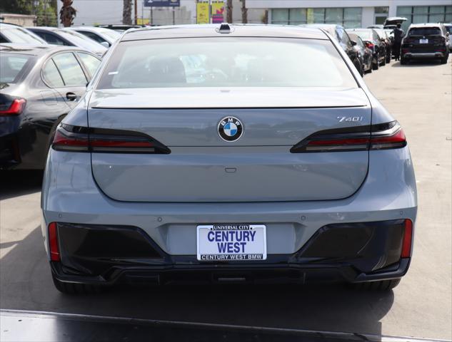 new 2025 BMW 740 car, priced at $101,225