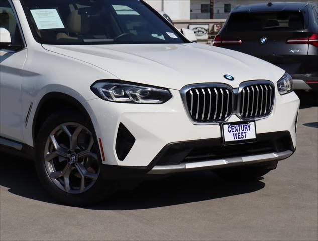 used 2022 BMW X3 car, priced at $31,880