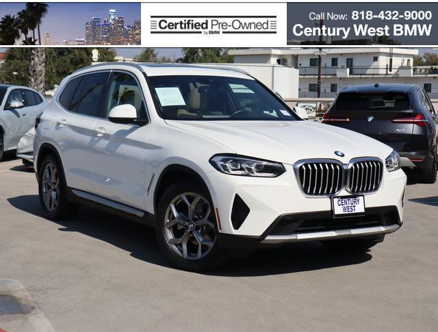 used 2022 BMW X3 car, priced at $31,880