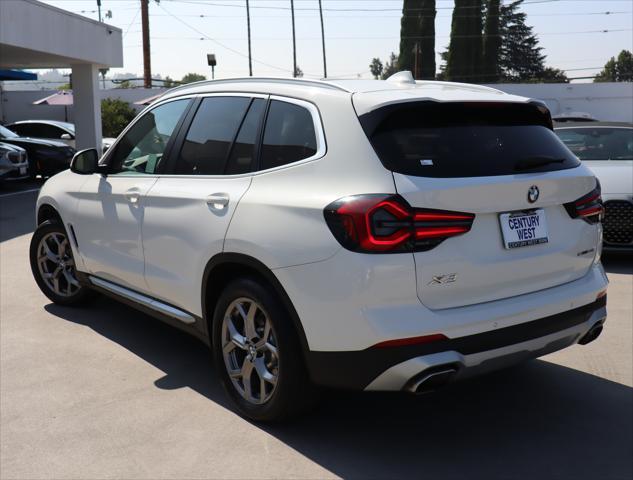 used 2022 BMW X3 car, priced at $31,880