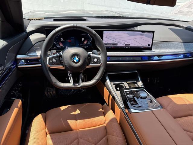 used 2025 BMW 740 car, priced at $94,800