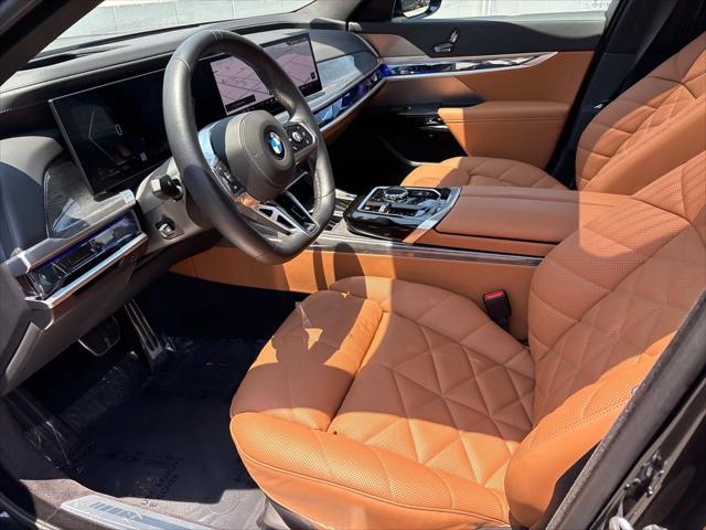 used 2025 BMW 740 car, priced at $94,800