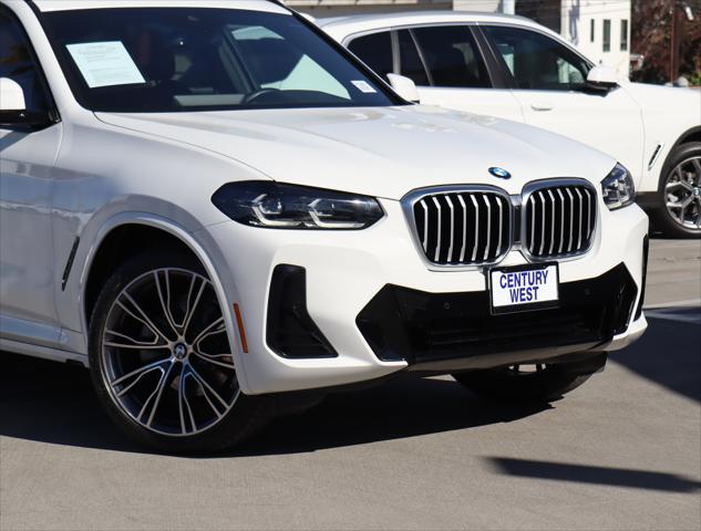 used 2022 BMW X3 car, priced at $37,885