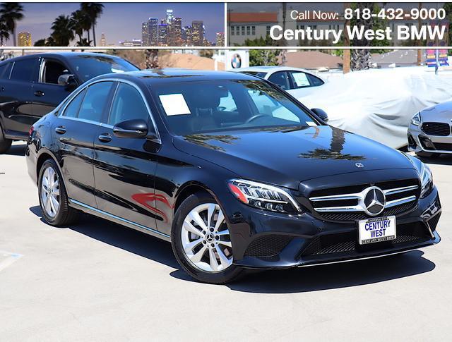 used 2019 Mercedes-Benz C-Class car, priced at $27,881
