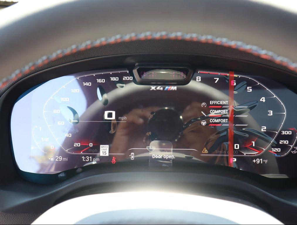 new 2025 BMW X4 M car, priced at $93,295