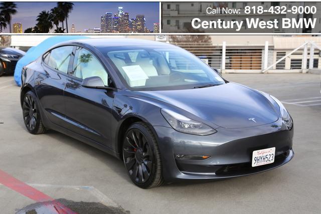 used 2023 Tesla Model 3 car, priced at $34,880