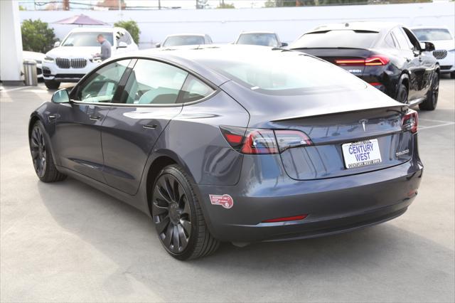 used 2023 Tesla Model 3 car, priced at $34,880