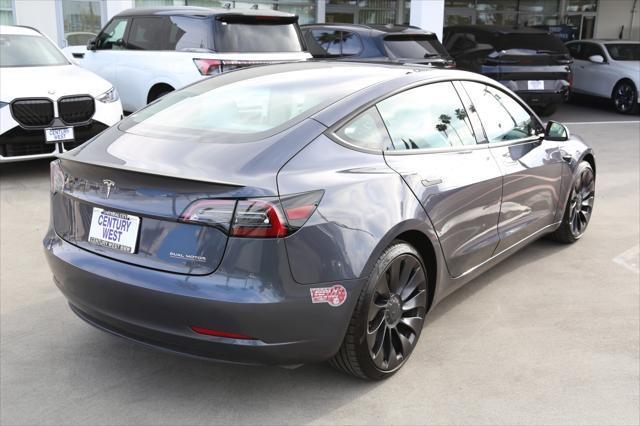 used 2023 Tesla Model 3 car, priced at $34,880