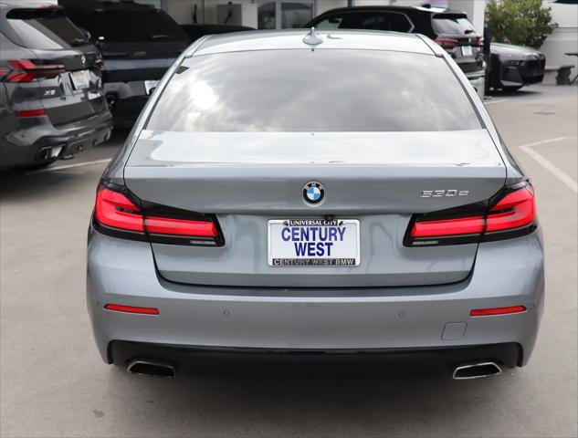 used 2021 BMW 530e car, priced at $31,880