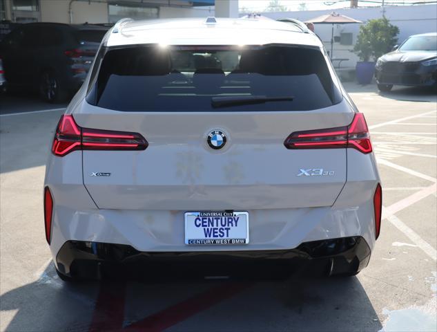 new 2025 BMW X3 car, priced at $56,925