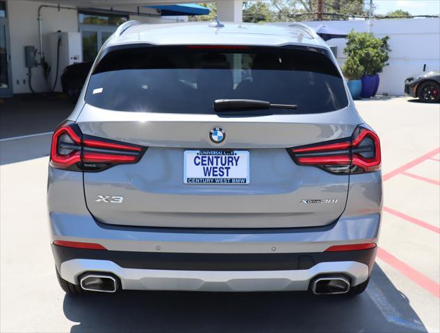 used 2023 BMW X3 car, priced at $38,995