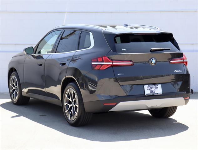 new 2025 BMW X3 car, priced at $54,160