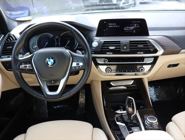 used 2021 BMW X3 car, priced at $28,990