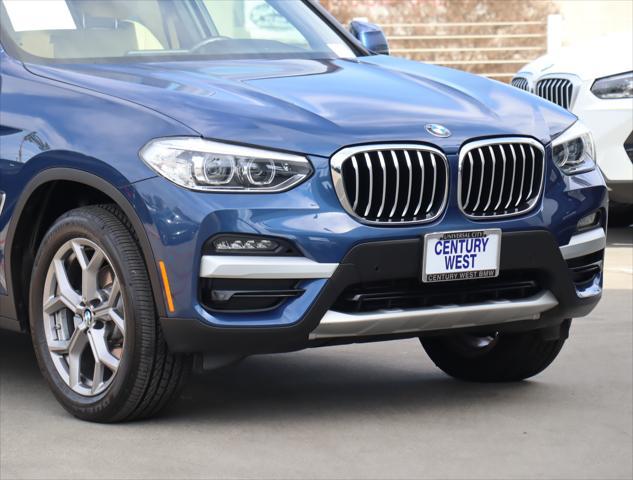 used 2021 BMW X3 car, priced at $28,990