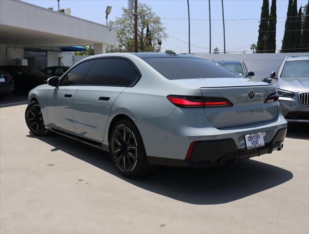 used 2023 BMW 740 car, priced at $87,850