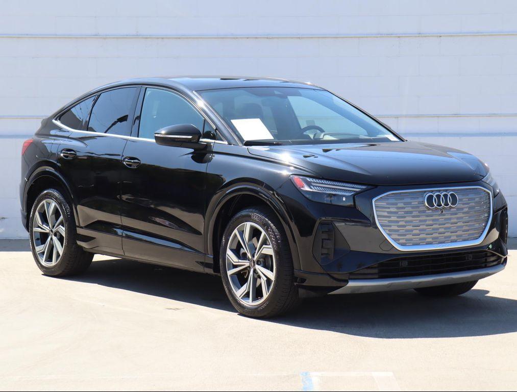 used 2022 Audi Q4 e-tron Sportback car, priced at $27,881