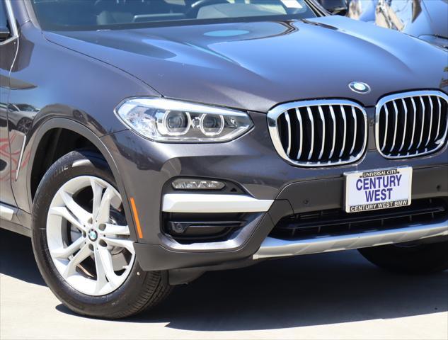 used 2021 BMW X3 car, priced at $27,881