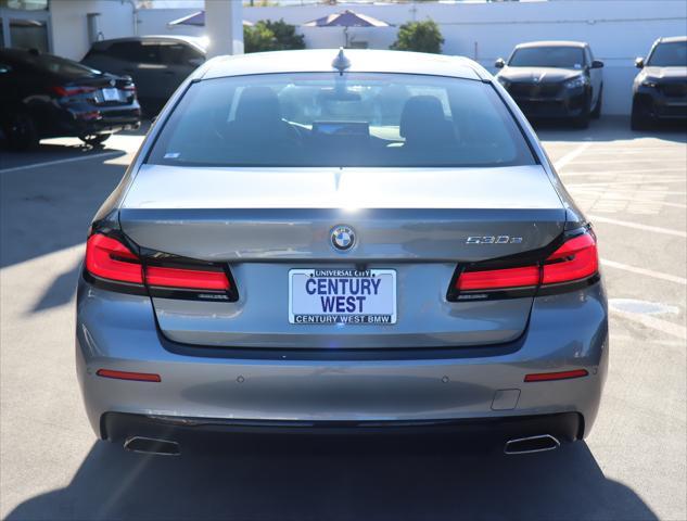 used 2022 BMW 530e car, priced at $37,880