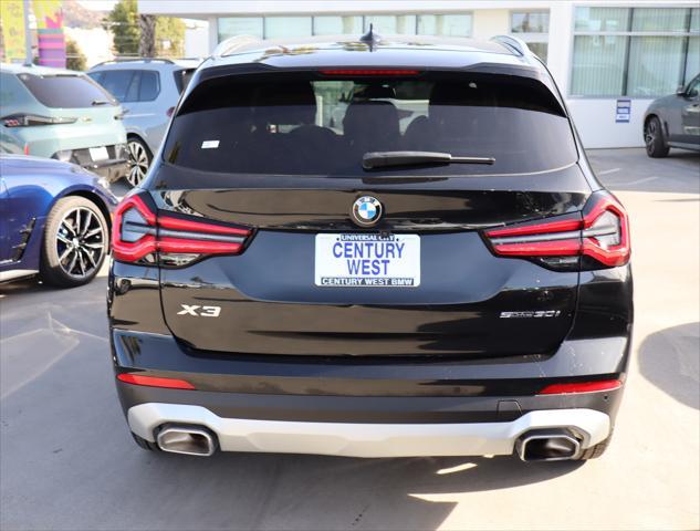 used 2024 BMW X3 car, priced at $48,845