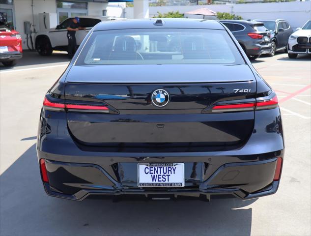 new 2025 BMW 740 car, priced at $102,125