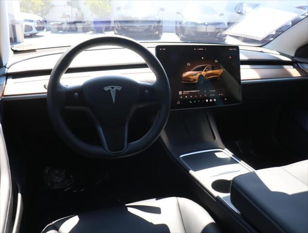 used 2023 Tesla Model 3 car, priced at $26,880