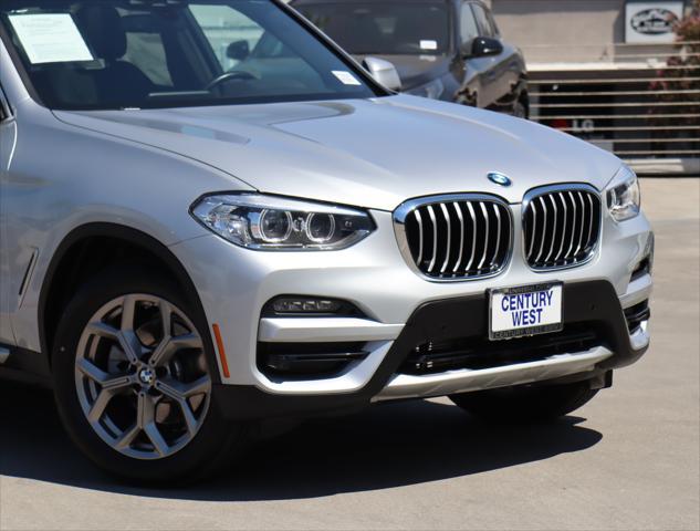 used 2021 BMW X3 car, priced at $30,881