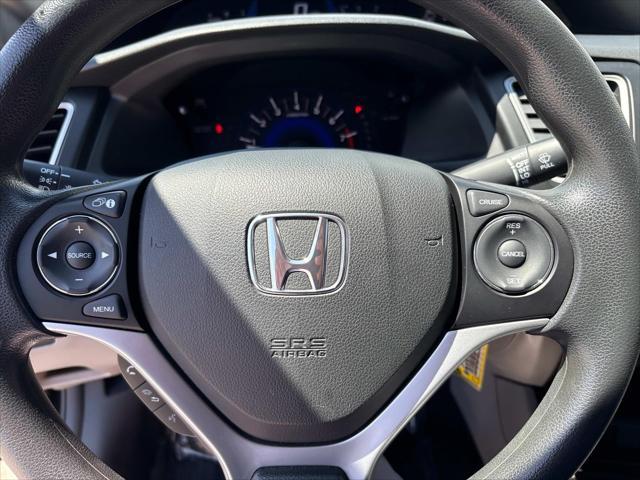 used 2015 Honda Civic car, priced at $13,881