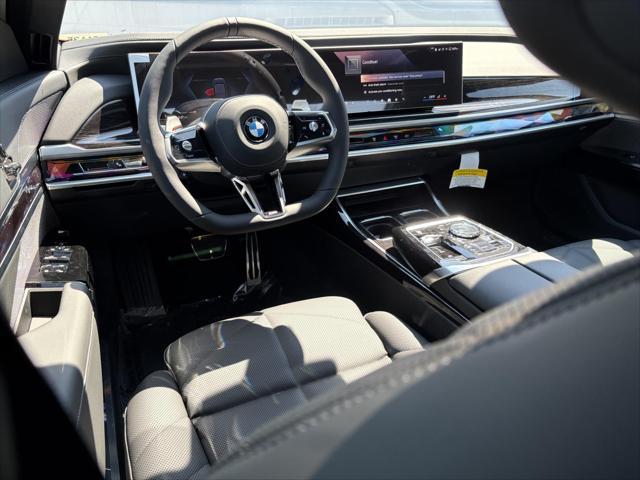 new 2025 BMW 740 car, priced at $106,925