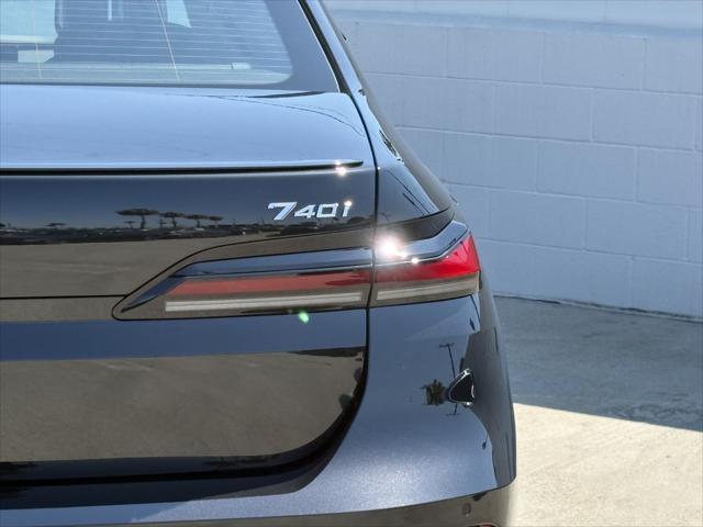 new 2025 BMW 740 car, priced at $106,925