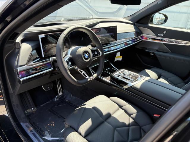 new 2025 BMW 740 car, priced at $106,925