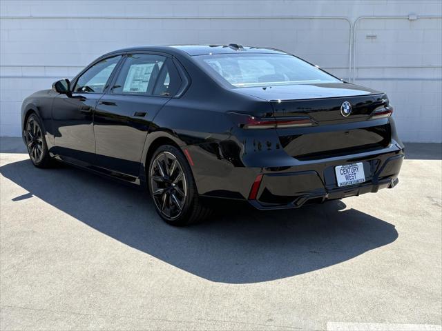 new 2025 BMW 740 car, priced at $106,925