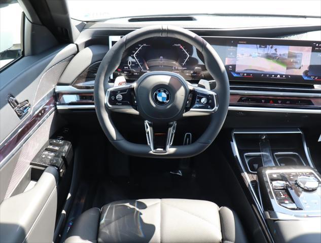new 2025 BMW 740 car, priced at $102,175